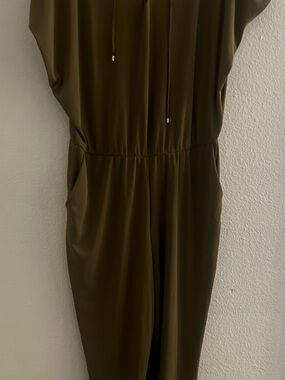 Ralph Lauren Olive Utility Jumpsuit